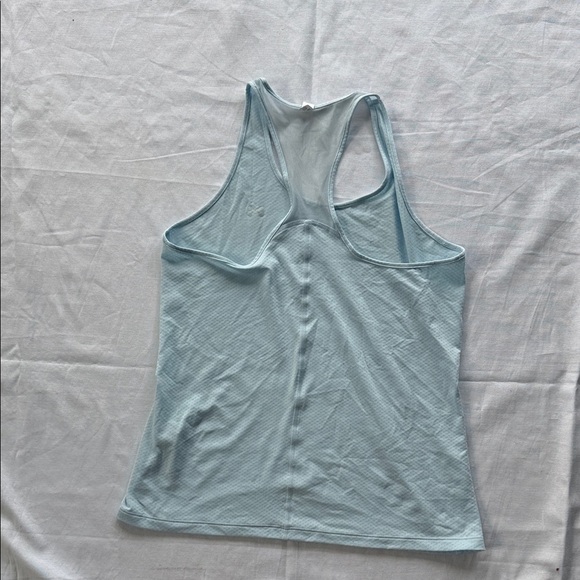 Light Blue Under Armour Workout Tank Top - Picture 4 of 4